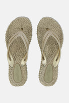 Slippers met lichte plateauzool CHEERFUL13 | Platin | Flip Flop | Ilse Jacobsen