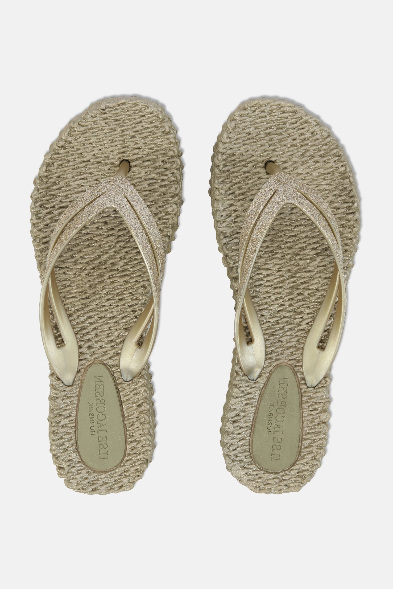 Slippers met lichte plateauzool CHEERFUL13 - 780 Platin | Platin | Flip Flop | Ilse Jacobsen