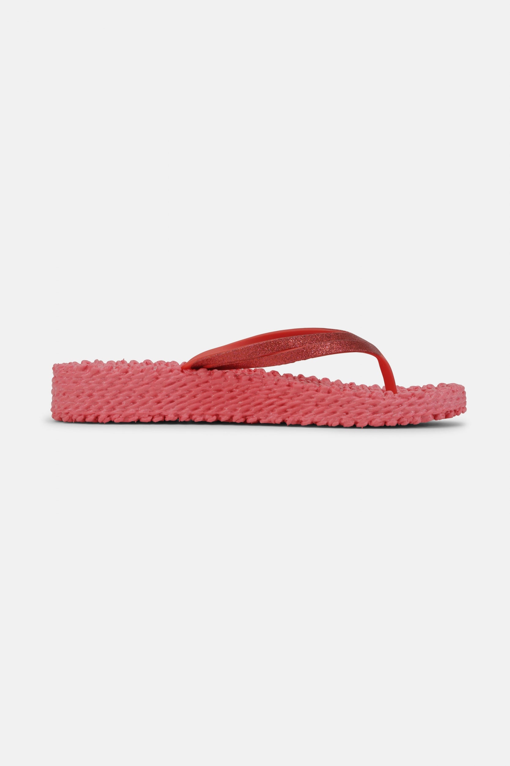 Slippers met lichte plateauzool CHEERFUL13 - 890 Raspberry | Raspberry | Flip Flop | Ilse Jacobsen