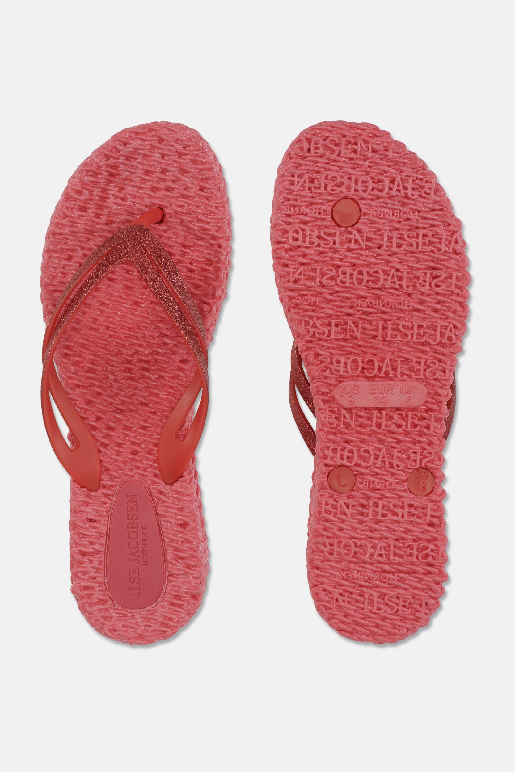 Slippers met lichte plateauzool CHEERFUL13 - 890 Raspberry | Raspberry | Flip Flop | Ilse Jacobsen