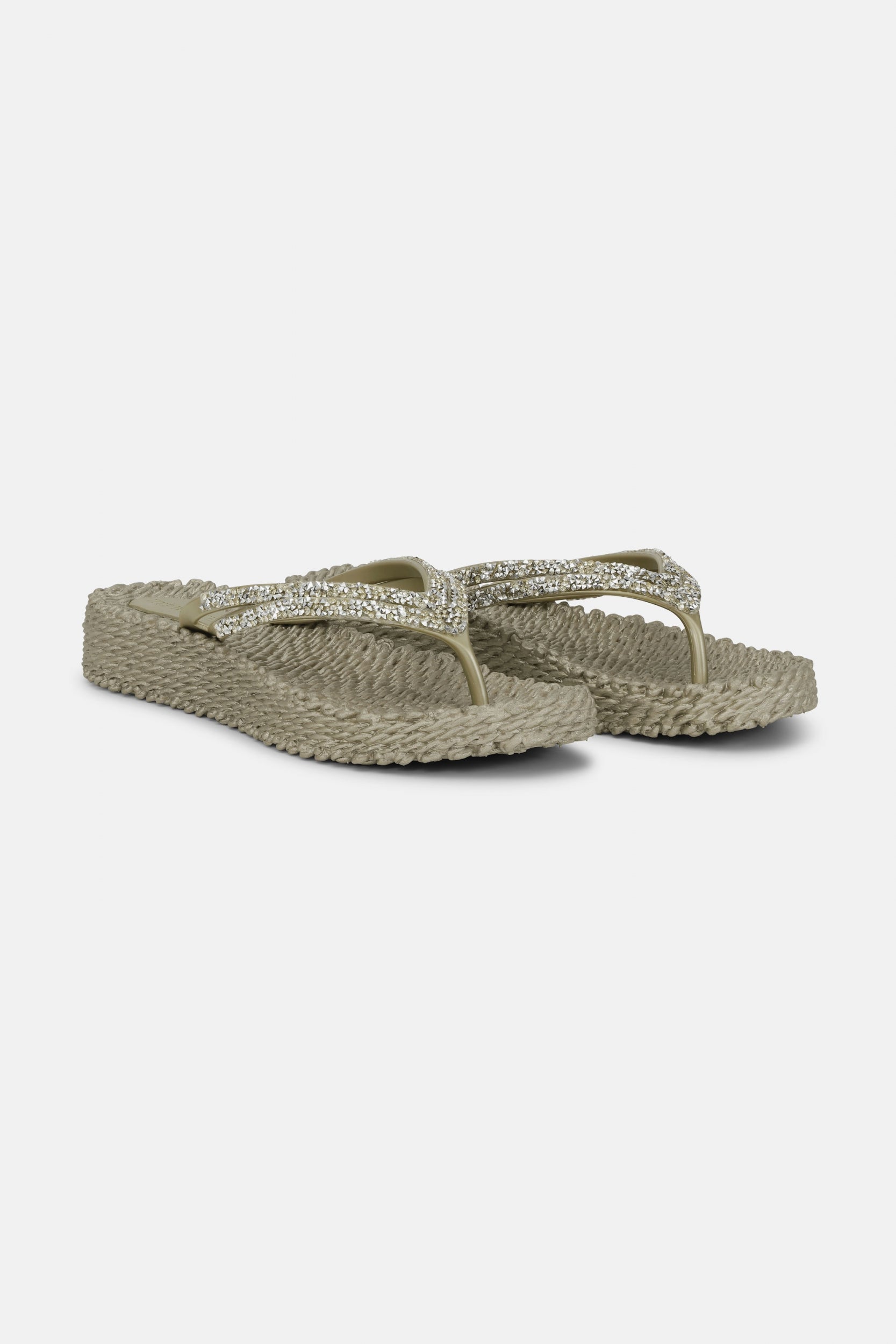 Slippers met lichte plateauzool CHEERFUL15 - 780 Platin | Platin | Flip Flop | Ilse Jacobsen