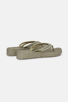 Slippers met lichte plateauzool CHEERFUL15 | Platin | Flip Flop | Ilse Jacobsen