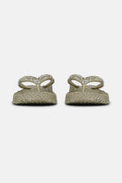 Slippers met lichte plateauzool CHEERFUL15 | Platin | Flip Flop | Ilse Jacobsen