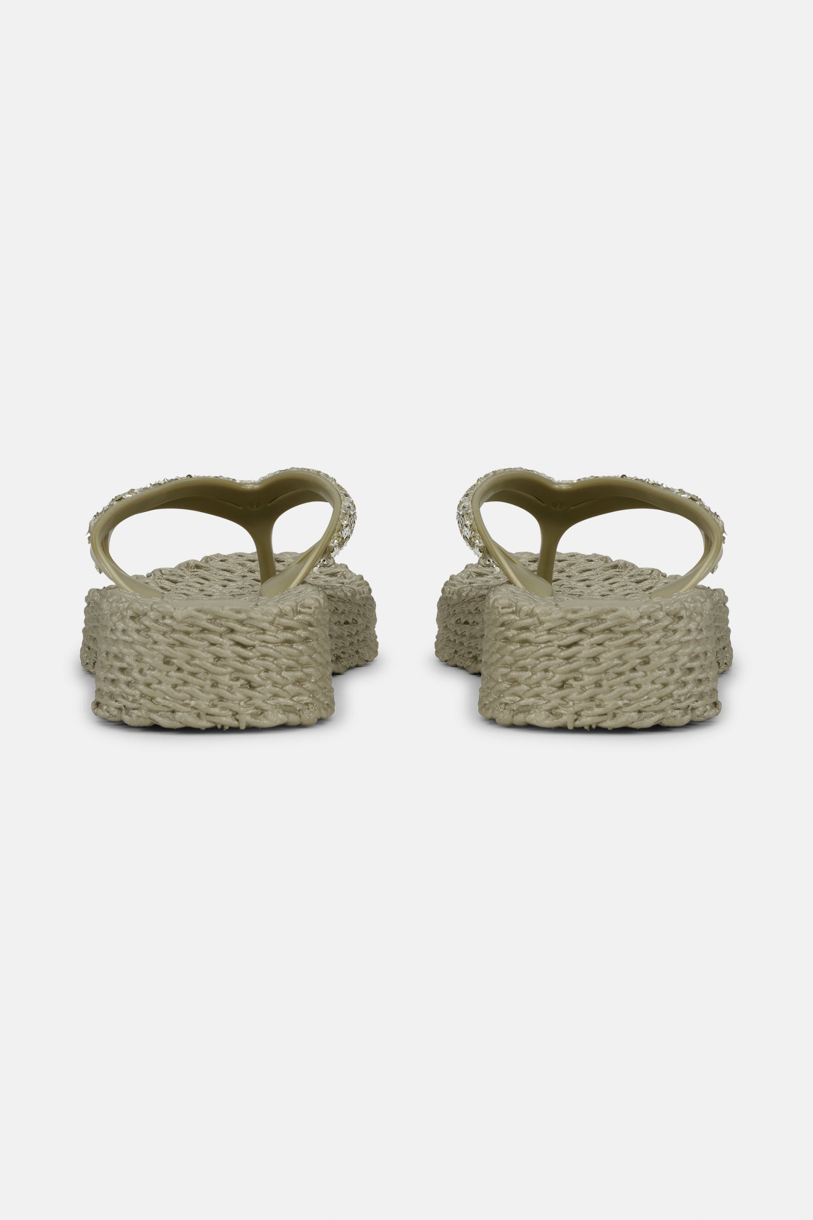 Slippers met lichte plateauzool CHEERFUL15 - 780 Platin | Platin | Flip Flop | Ilse Jacobsen