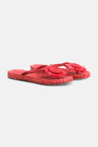Slipper met bloem CHEERFUL16F | Baked Apple | Flip Flop | Ilse Jacobsen