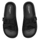 Sandalen met verstelbare band CHERIE1095 | Black | Flip Flop | Ilse Jacobsen