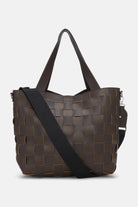 Grote Crossbody Tas CHIP11 | Chocolate Brown | Bag | Ilse Jacobsen