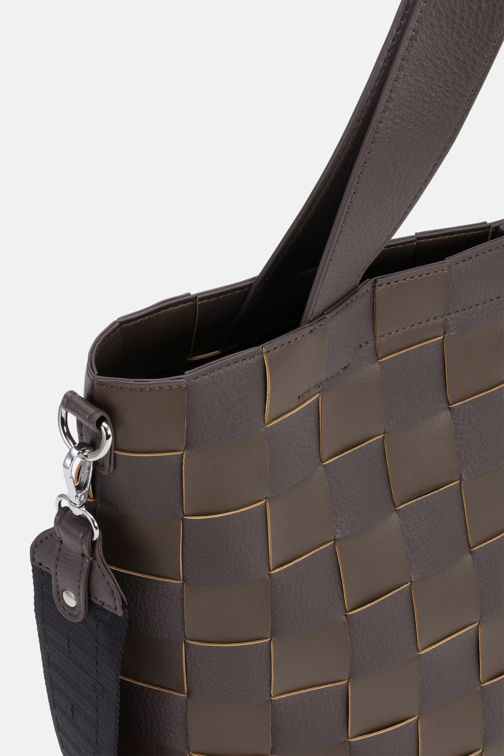Grote Crossbody Tas CHIP11 - 229 Chocolate Brown | Chocolate Brown | Bag | Ilse Jacobsen
