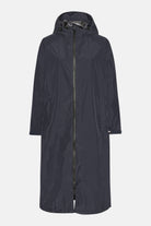 Lichte Regenjas CITYRAIN01 | Dark Indigo | Raincoat | Ilse Jacobsen