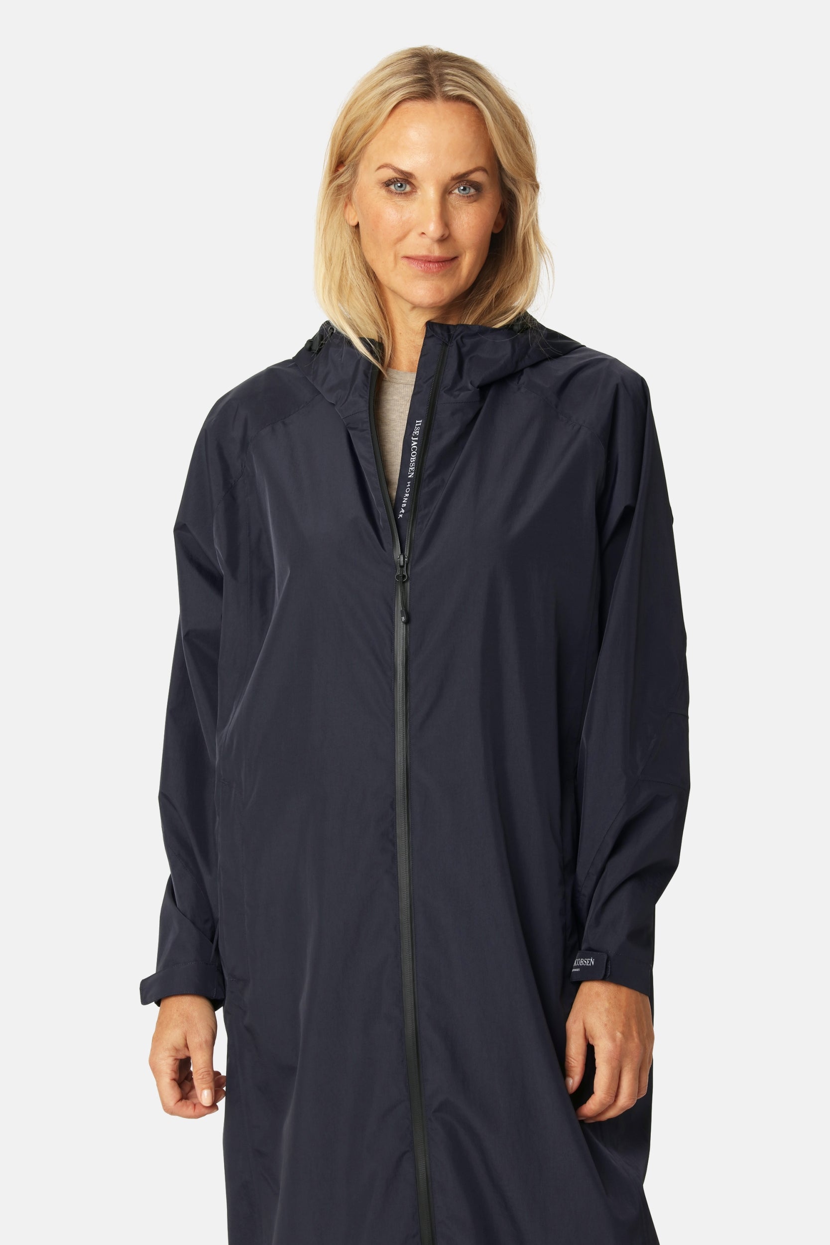 Lichte Regenjas CITYRAIN01 | Dark Indigo | Raincoat | Ilse Jacobsen