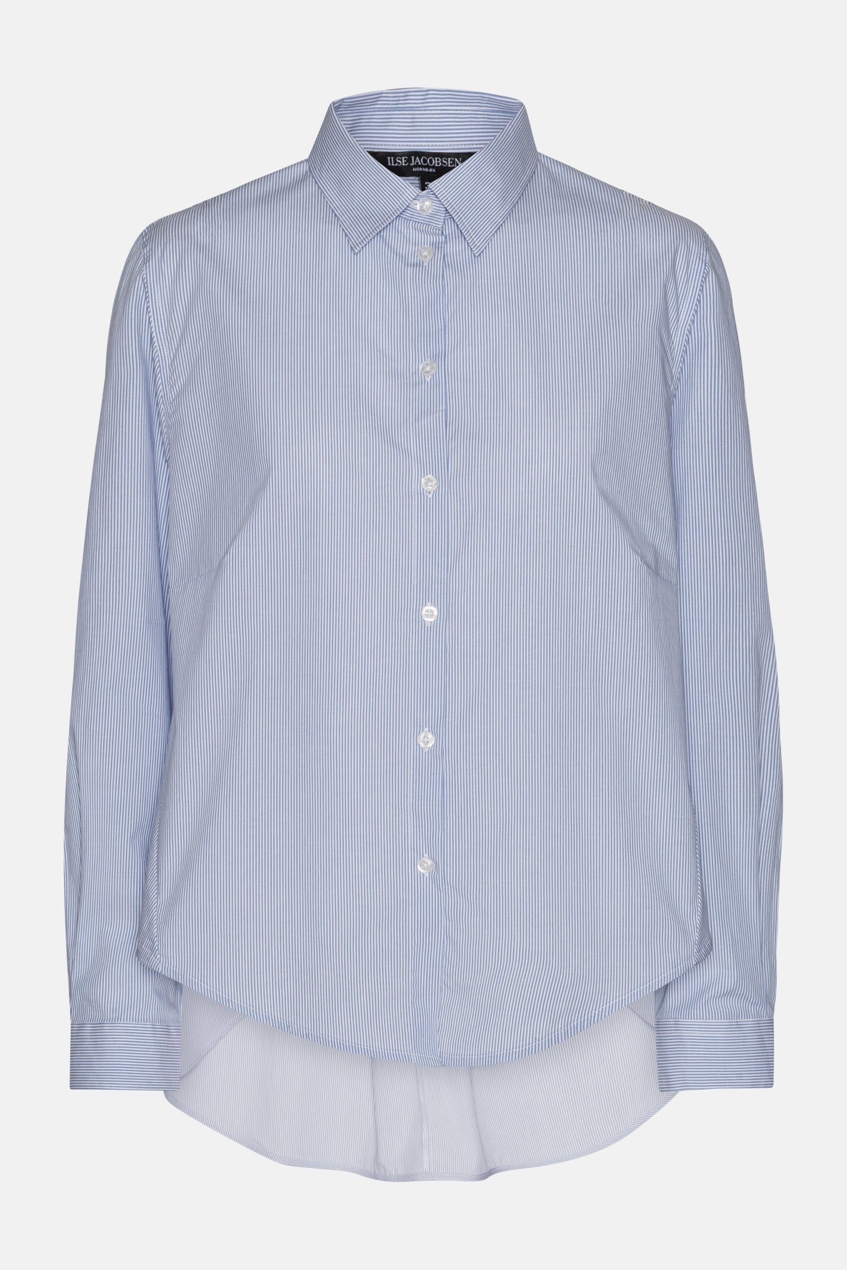 Klassiek Gestreepte Flowy Blouse CRISSAPA03ST - 628 Heather | Heather | Shirt | Ilse Jacobsen