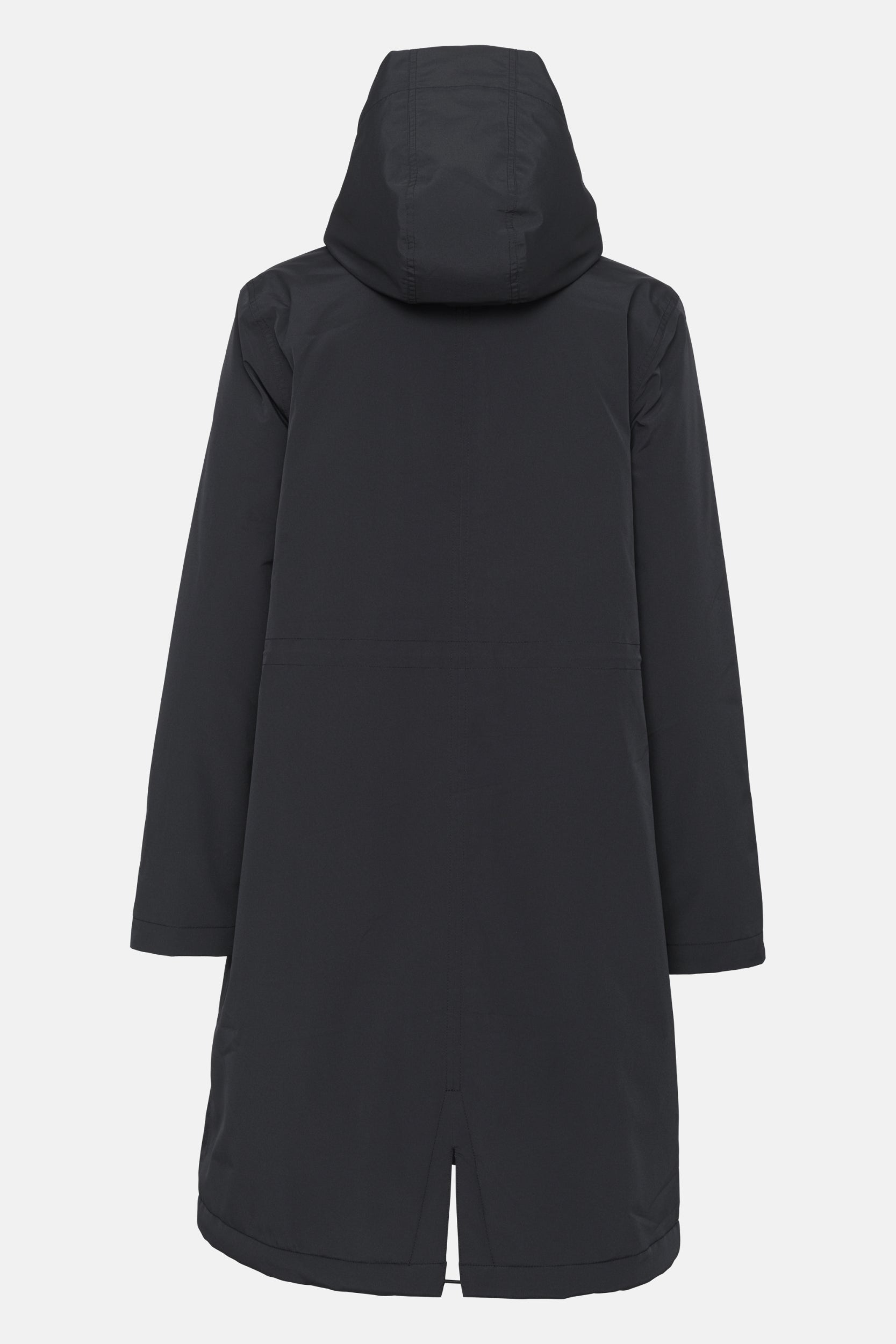 Gevoerde regenparka DASHRAIN01 | Black | Jacket | Ilse Jacobsen