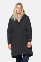 Gevoerde regenparka DASHRAIN01 | Black | Jacket | Ilse Jacobsen