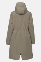 Gevoerde regenparka DASHRAIN01 | Greige | Jacket | Ilse Jacobsen