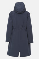 Gevoerde regenparka DASHRAIN01 | Dark Indigo | Jacket | Ilse Jacobsen