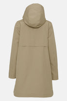 Gevoerde regenjas DASHRAIN02 | Greige | Jacket | Ilse Jacobsen