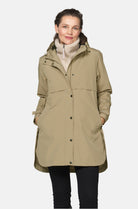 Gevoerde regenjas DASHRAIN02 | Greige | Jacket | Ilse Jacobsen