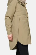 Gevoerde regenjas DASHRAIN02 | Greige | Jacket | Ilse Jacobsen