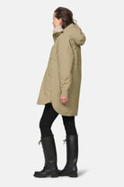Gevoerde regenjas DASHRAIN02 | Greige | Jacket | Ilse Jacobsen