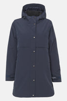 Gevoerde regenjas DASHRAIN02 | Dark Indigo | Jacket | Ilse Jacobsen