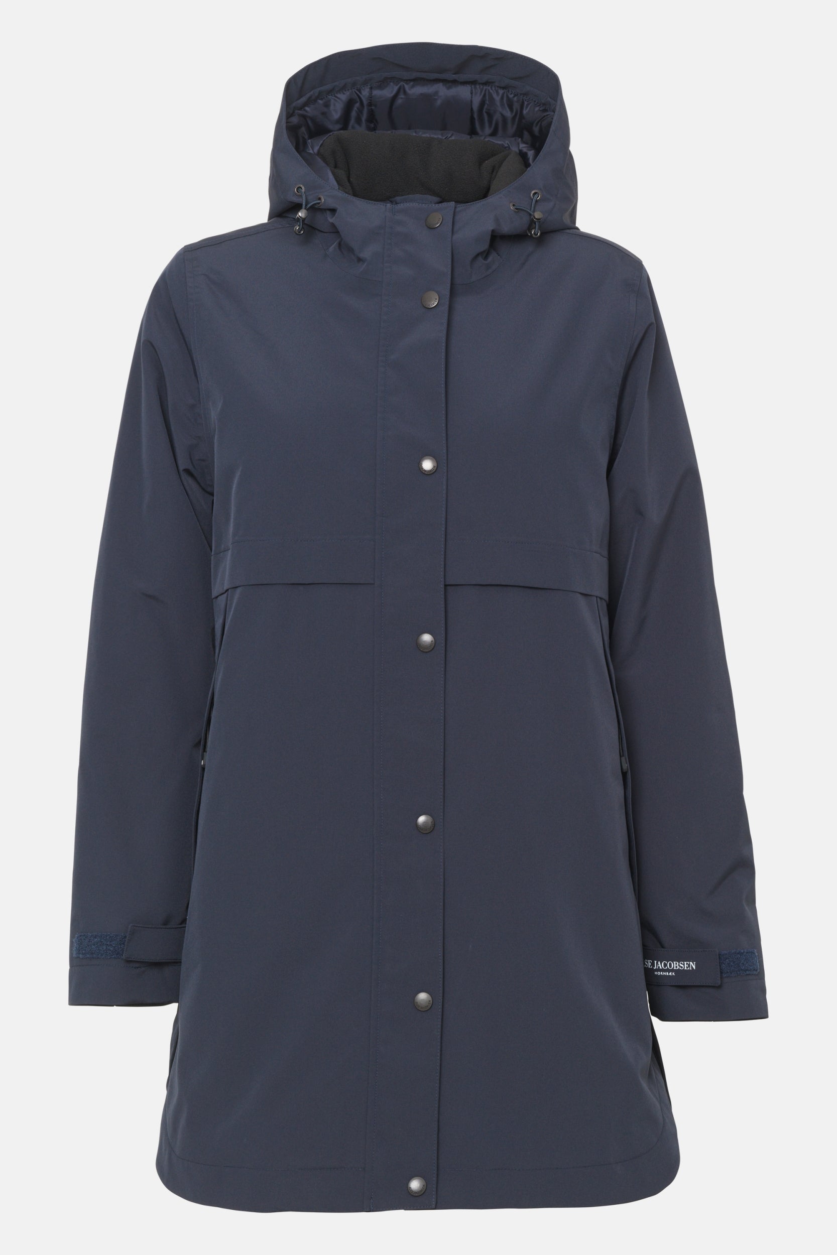 Gevoerde regenjas DASHRAIN02 | Dark Indigo | Jacket | Ilse Jacobsen