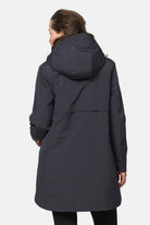Gevoerde regenjas DASHRAIN02 | Dark Indigo | Jacket | Ilse Jacobsen