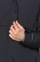 Gevoerde regenjas DASHRAIN02 | Dark Indigo | Jacket | Ilse Jacobsen