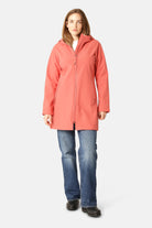 Softshell Regenjas DAYBREAK01B | Spiced Coral | Coat | Ilse Jacobsen
