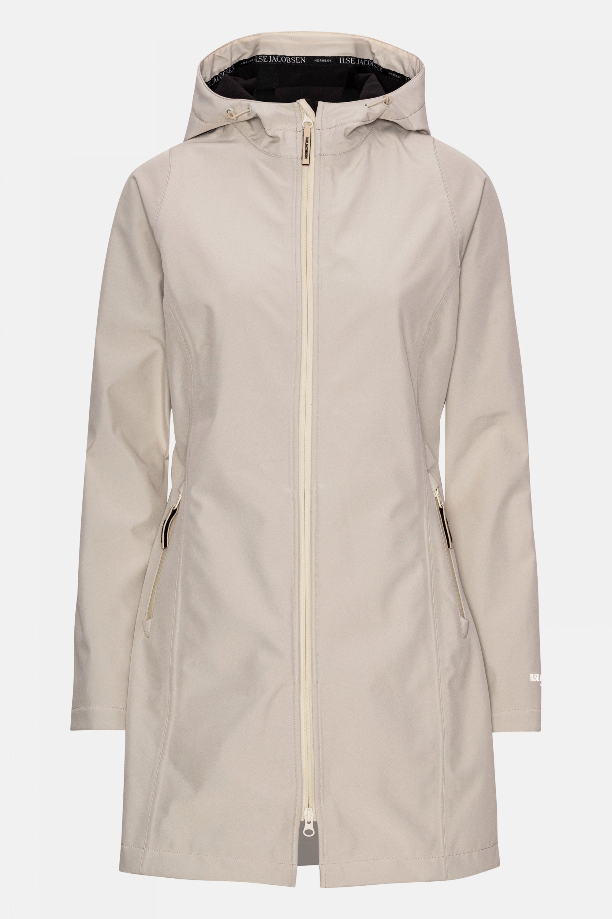 Softshell Regenjas DAYBREAK01 | Bleached Sand | Raincoat | Ilse Jacobsen