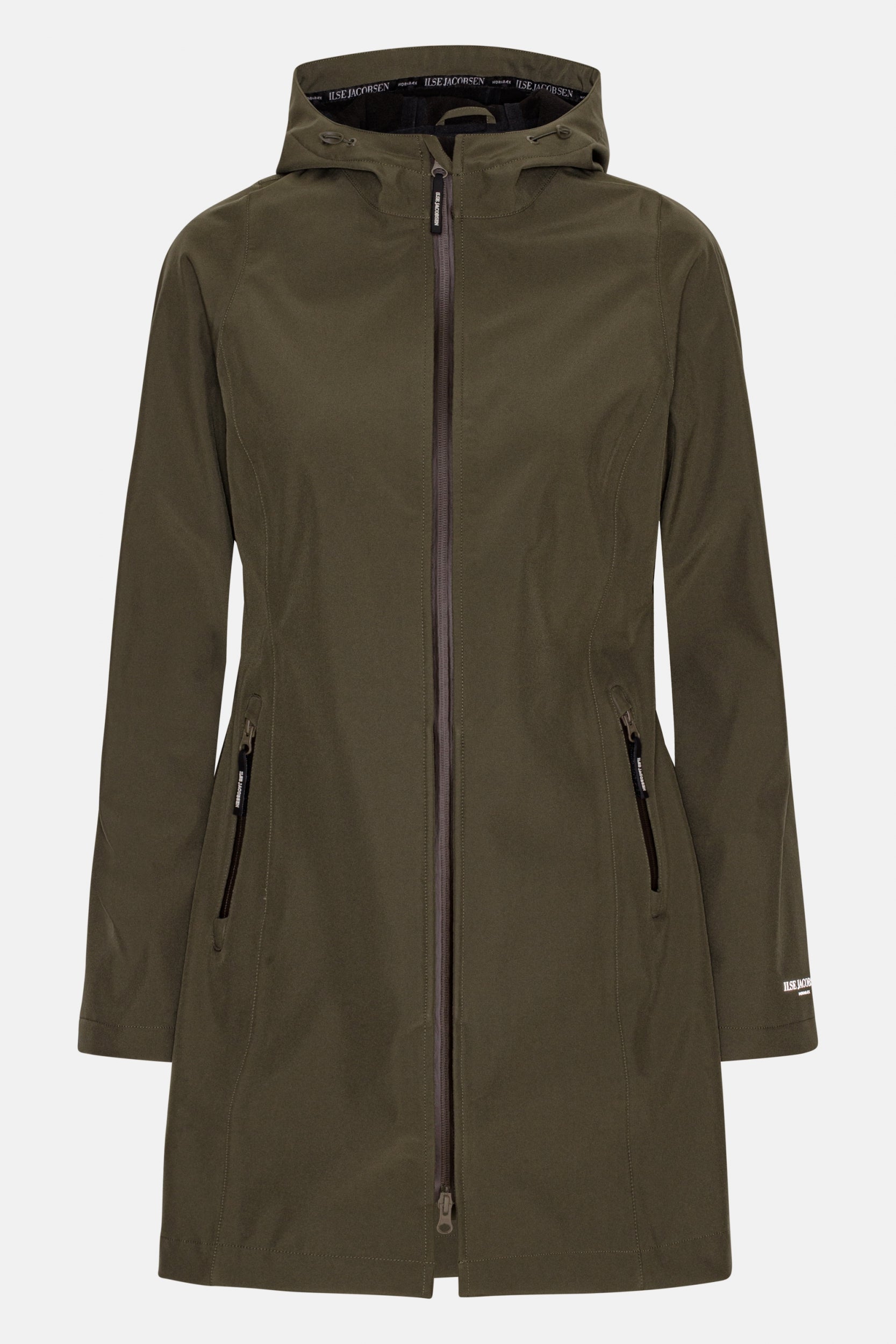 Softshell Regenjas DAYBREAK01 - 410 Army | Army | Raincoat | Ilse Jacobsen