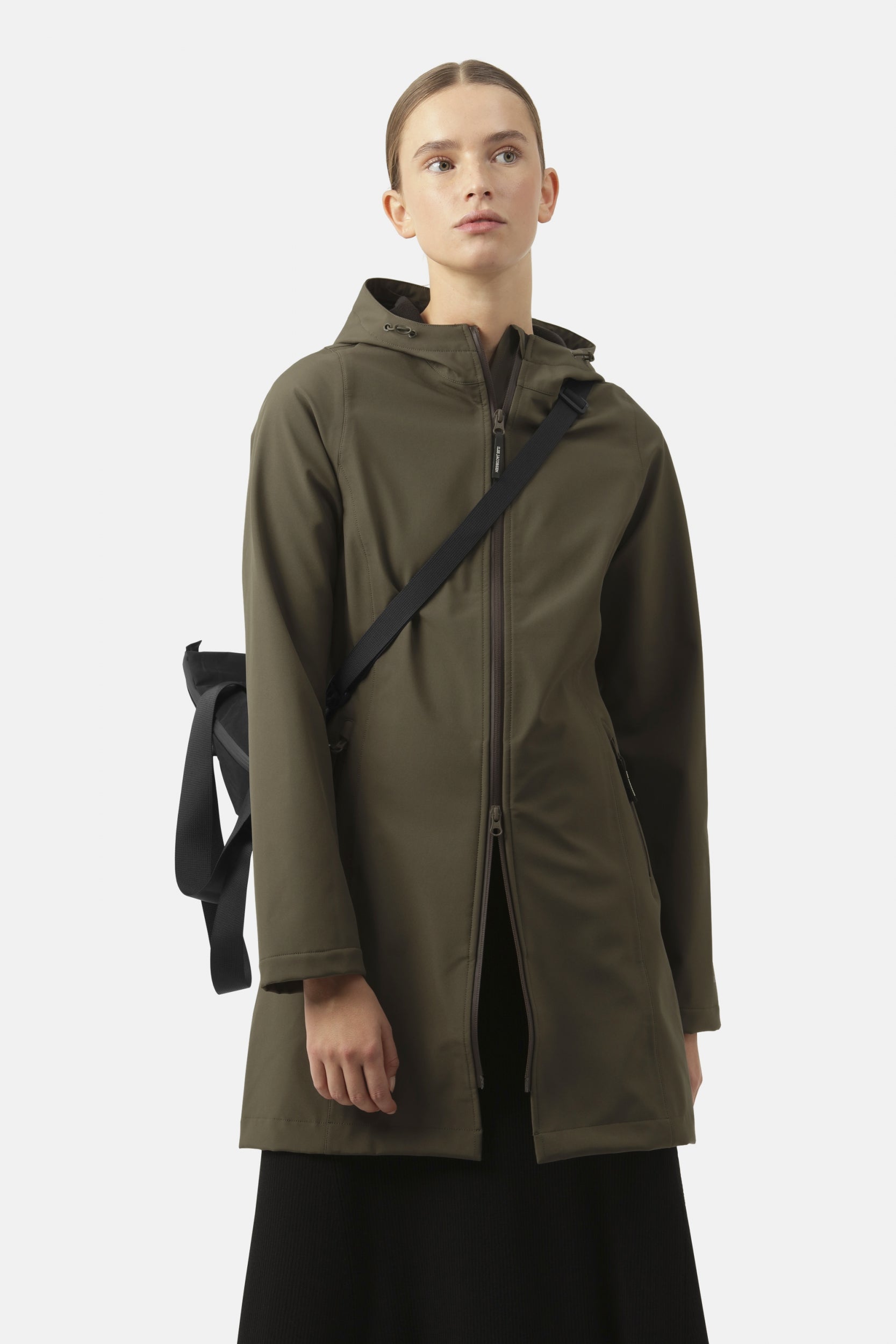 Softshell Regenjas DAYBREAK01 - 410 Army | Army | Raincoat | Ilse Jacobsen