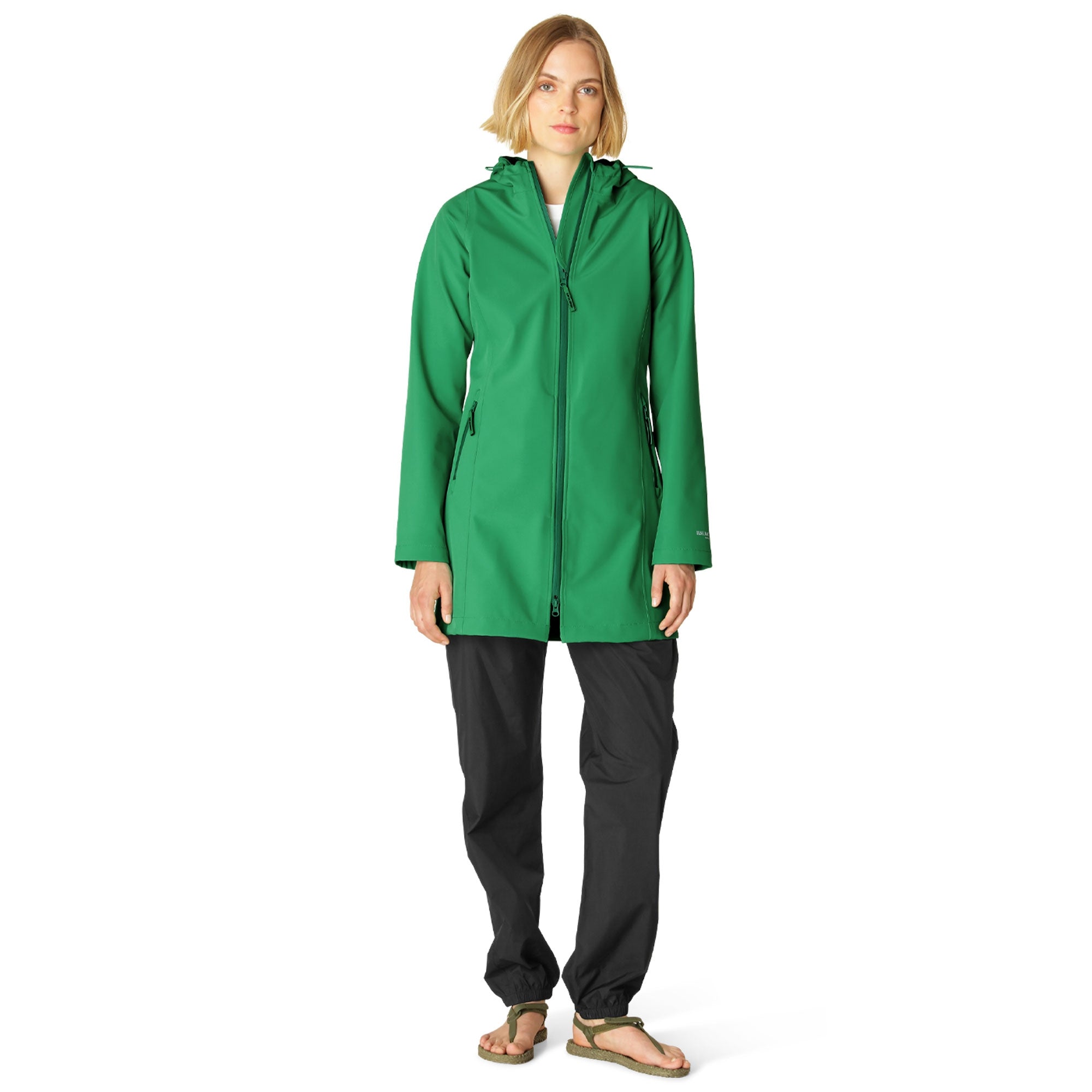 Softshell Regenjas DAYBREAK01 - 439 Sea Plant | Sea Plant | Raincoat | Ilse Jacobsen