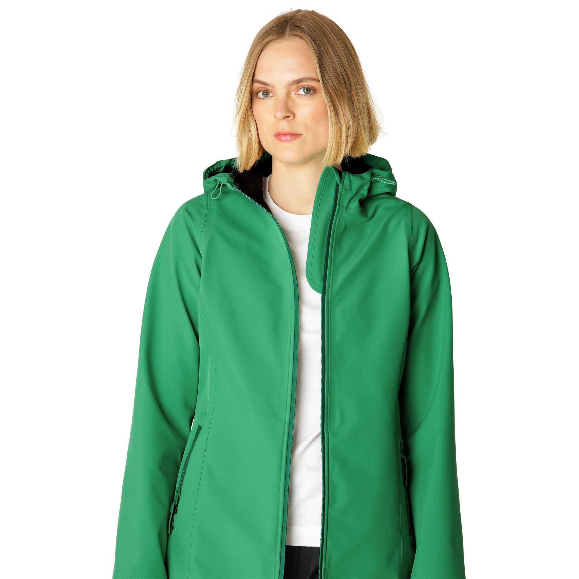 Softshell Regenjas DAYBREAK01 - 439 Sea Plant | Sea Plant | Raincoat | Ilse Jacobsen