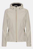 Softshell Regenjas DAYBREAK02 | Bleached Sand | Raincoat | Ilse Jacobsen