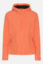 Softshell Regenjas DAYBREAK02 | Hot Orange | Raincoat | Ilse Jacobsen