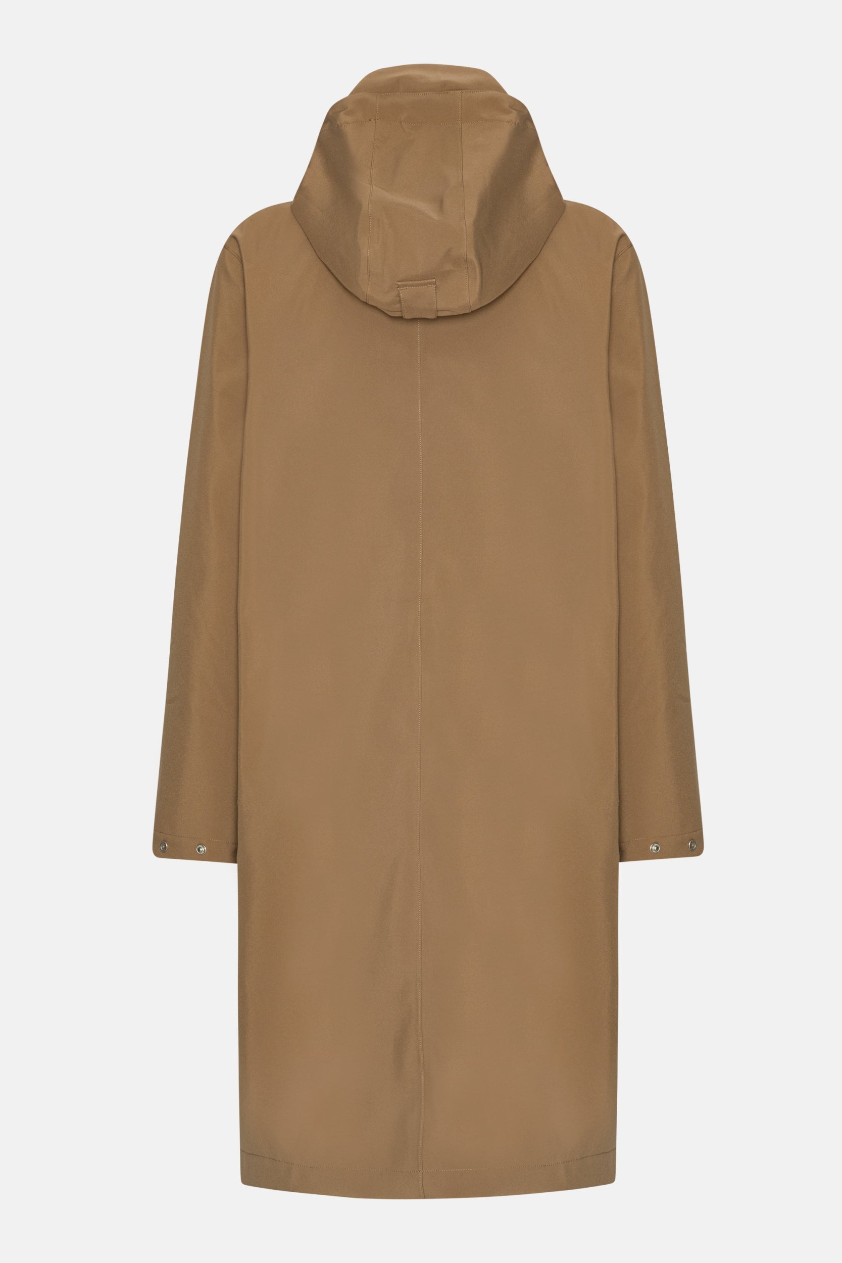 Lange Softshell Regenjas DAYBREAK03 - 248 Mocca | Mocca | Raincoat | Ilse Jacobsen