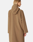 Lange Softshell Regenjas DAYBREAK03 | Mocca | Raincoat | Ilse Jacobsen