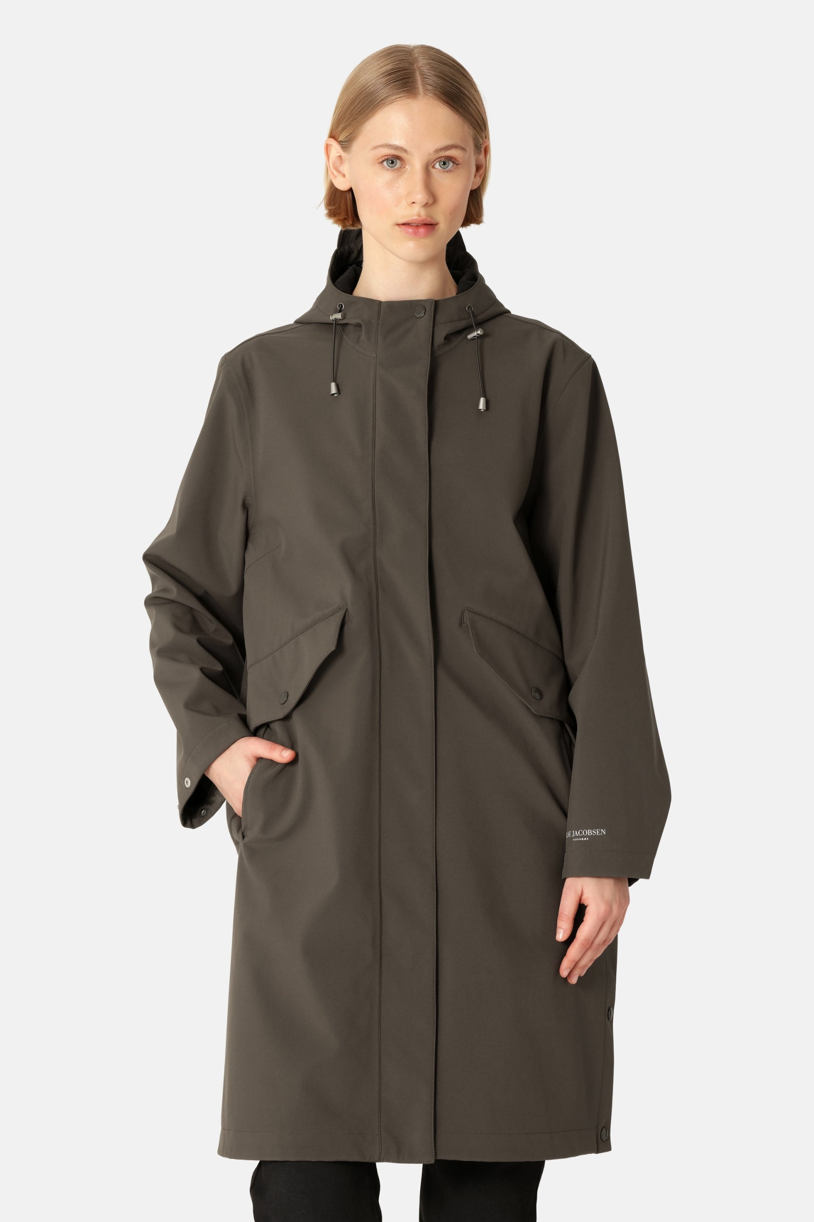 Lange Softshell Regenjas DAYBREAK03 | Wren | Raincoat | Ilse Jacobsen