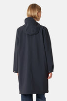 Lange Softshell Regenjas DAYBREAK03 | Dark Indigo | Raincoat | Ilse Jacobsen