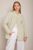 Kort Gewatteerd Jack met Ribboord DUNE02 | Kit | Jacket | Ilse Jacobsen