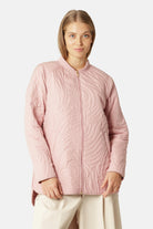 Kort Gewatteerd Jack met Ribboord DUNE02 | Peachskin | Jacket | Ilse Jacobsen