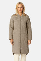 Lang Gewatteerd Jack DUNE06 | Coriander | Coat | Ilse Jacobsen