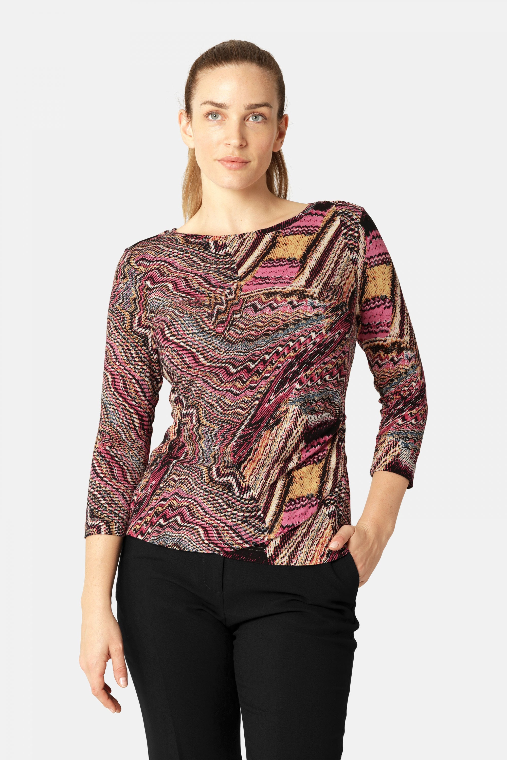 Blouse Elisa09Shell - 908 Rosy Pink | Rosy Pink | Rosy Pink | Blouse | Ilse Jacobsen