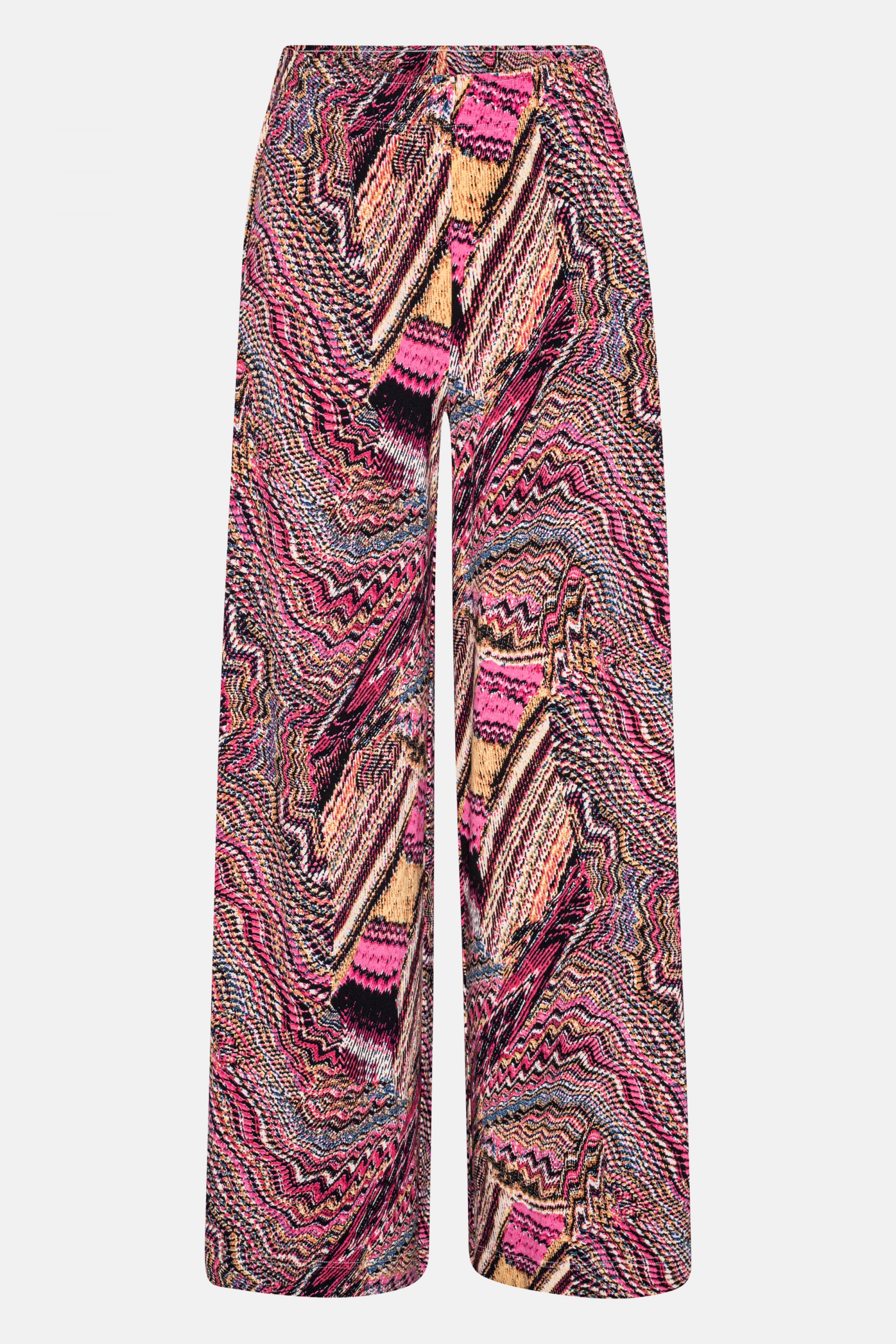 Flare Broek Lange jurk Elisa07Shell | Rosy Pink | Trouser | Ilse Jacobsen