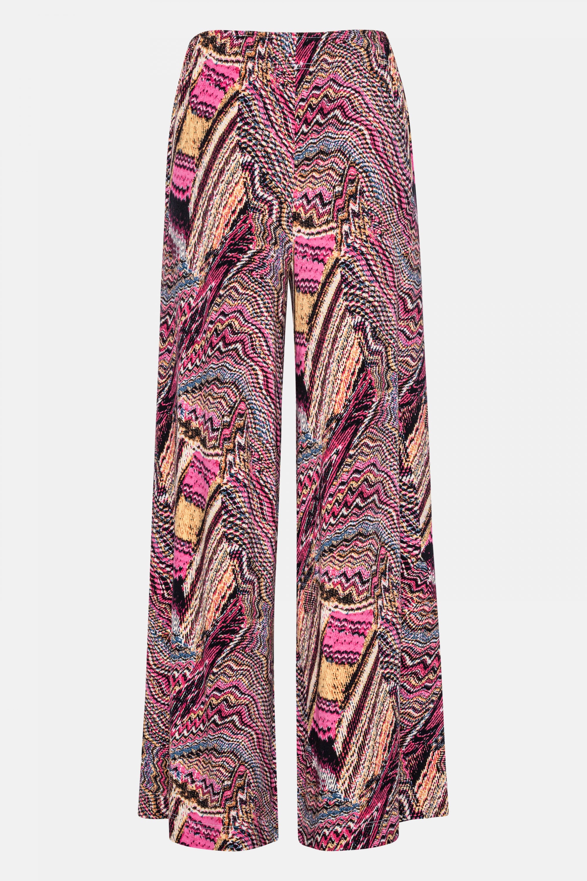 Flare Broek Lange jurk Elisa07Shell - 908 Rosy Pink | Rosy Pink | Rosy Pink | Trouser | Ilse Jacobsen