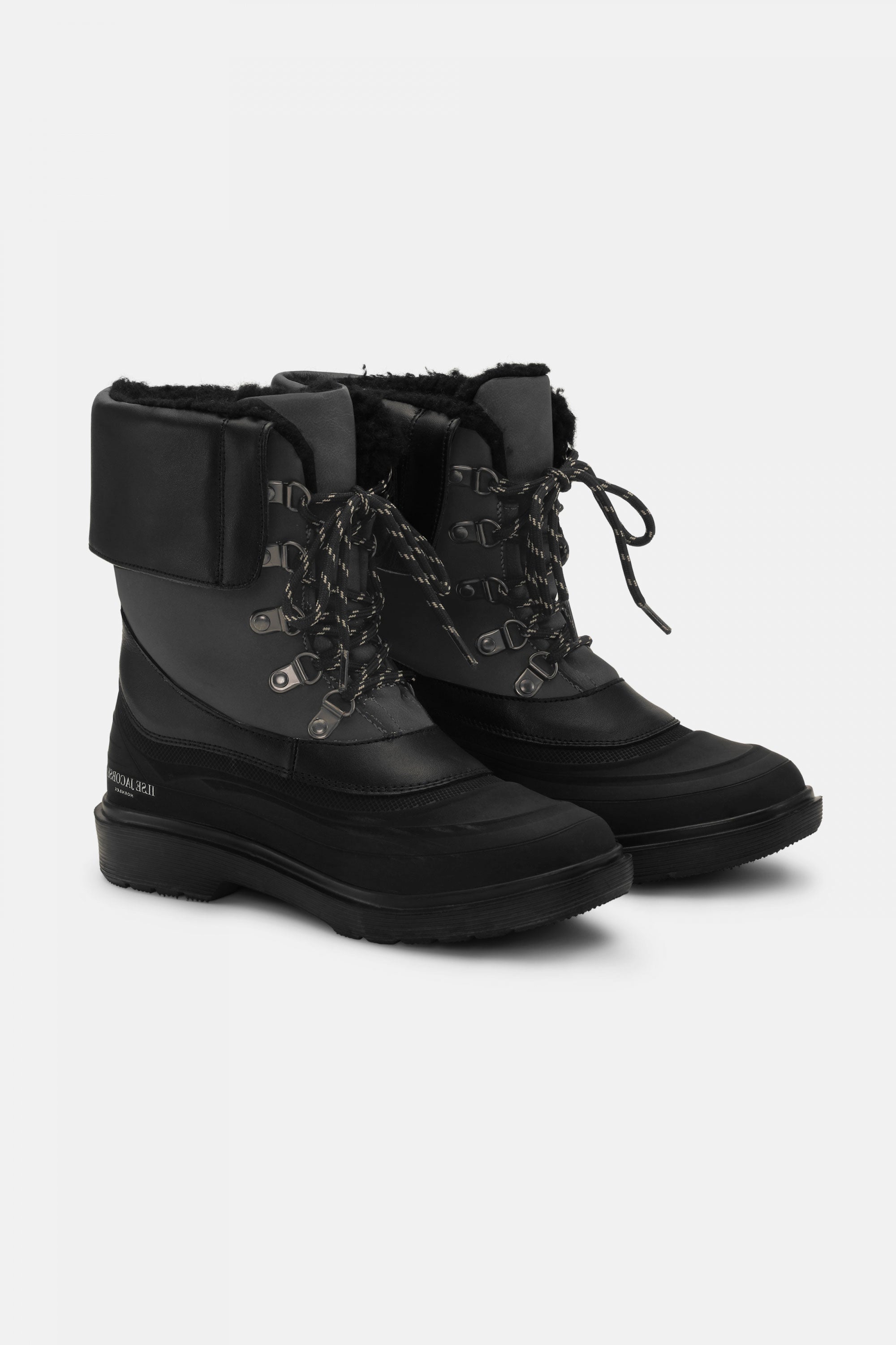 Anti-Slip Laarzen EXPLORER02 - Black 001 | Black | Boots | Ilse Jacobsen