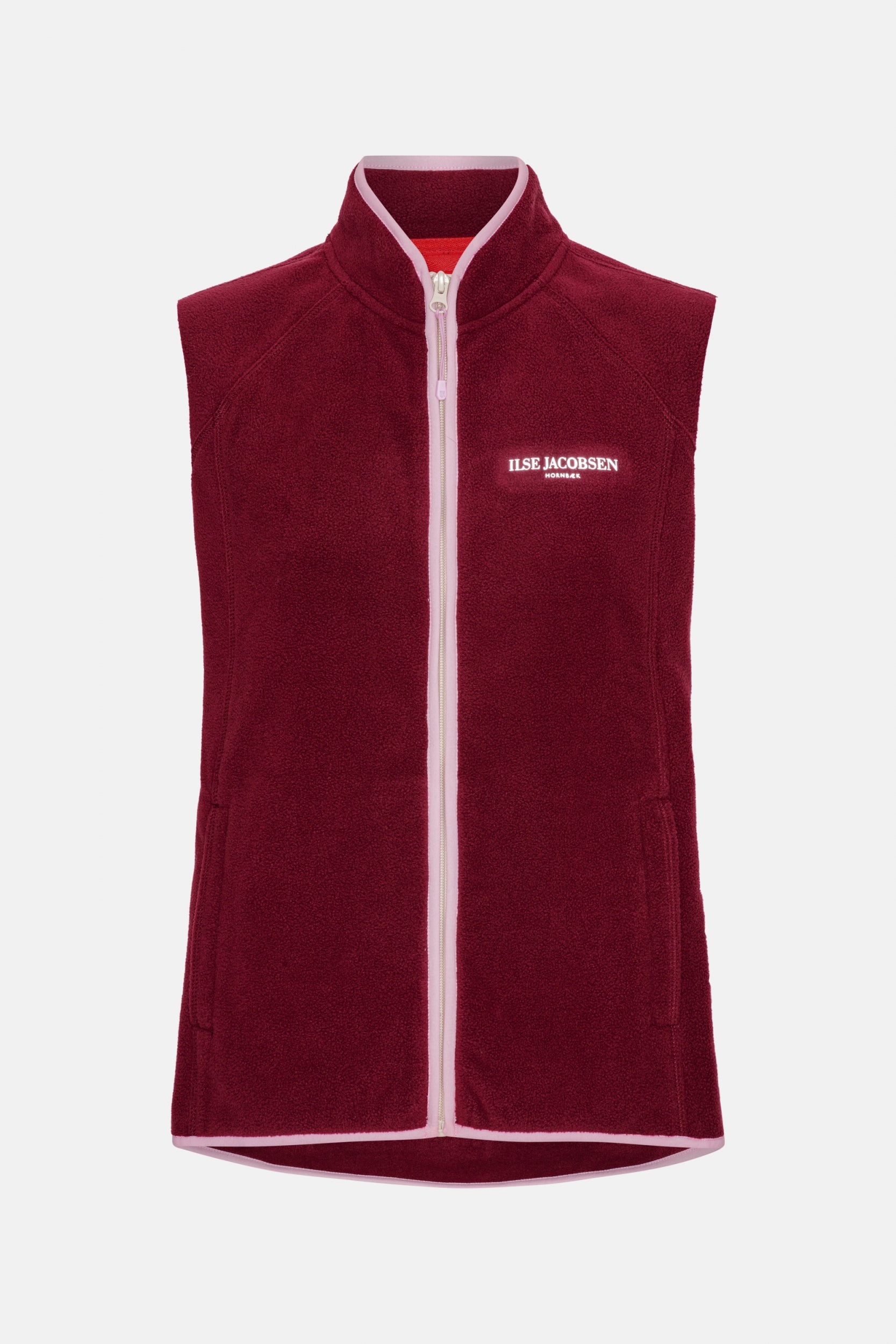 Fleece Bodywarmer FLEECEWIND01 - 307 Maroon Banner | Maroon Banner | Vest | Ilse Jacobsen