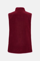 Fleece Bodywarmer FLEECEWIND01 | Maroon Banner | Vest | Ilse Jacobsen