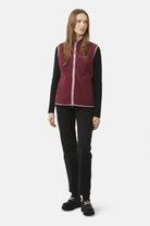Fleece Bodywarmer FLEECEWIND01 | Maroon Banner | Vest | Ilse Jacobsen