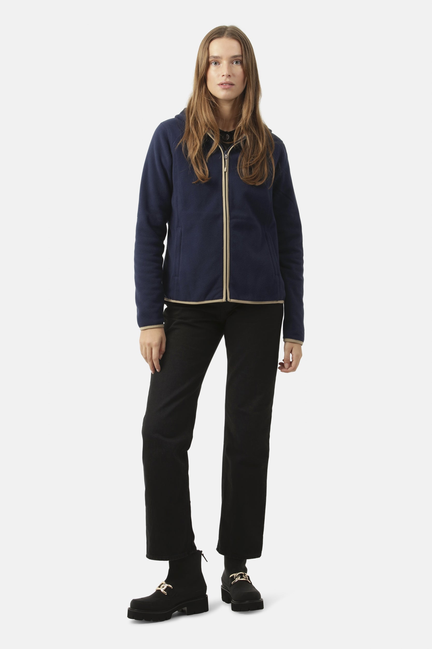 Fleece Vest FLEECEWIND03 - 600 Navy | Navy | Jacket | Ilse Jacobsen